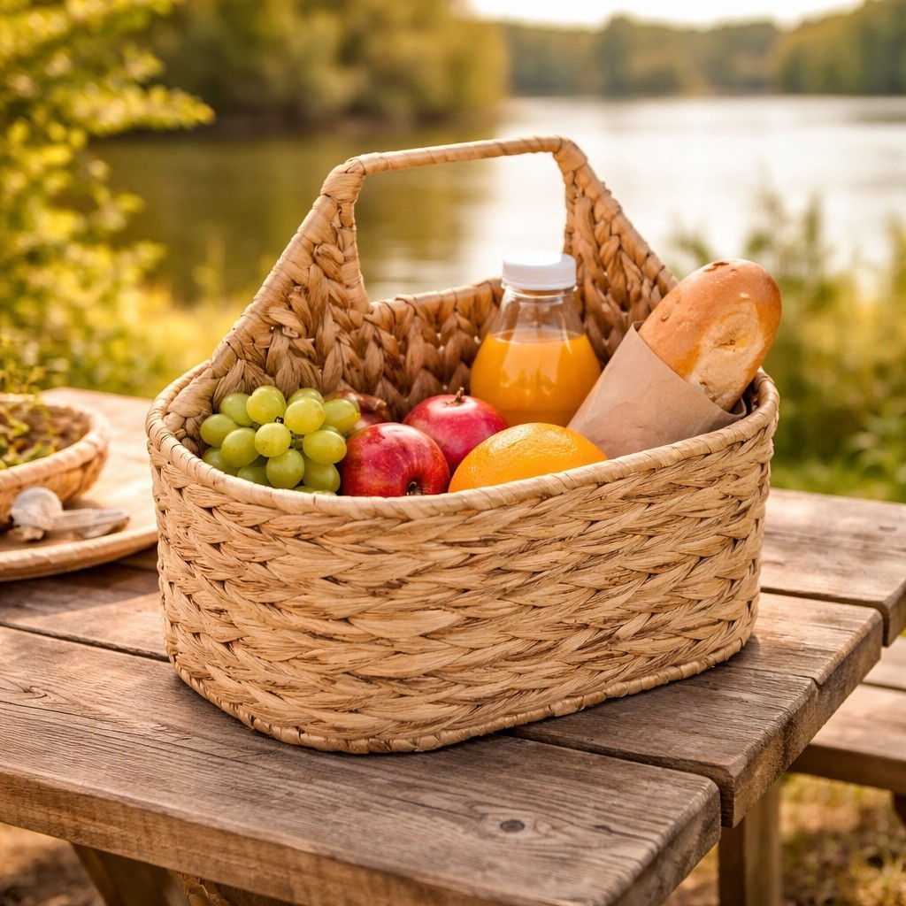 Handwoven Rattan Storage Baskets and Shelves Smart Natural Solutions for Modern Living